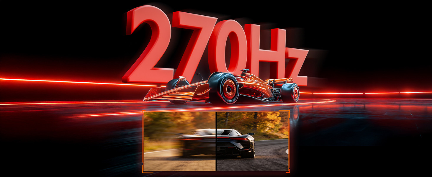 James Donkey Auren Q70 27″ 270Hz 0.5Ms 2K QHD HDR400 Fast IPS RGB Pivot Gaming Monitör (Sıfır Ölü Piksel Garantili)