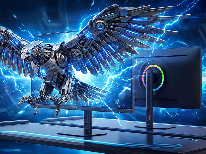 James Donkey Auren Q70 27″ 270Hz 0.5Ms 2K QHD HDR400 Fast IPS RGB Pivot Gaming Monitör (Sıfır Ölü Piksel Garantili)