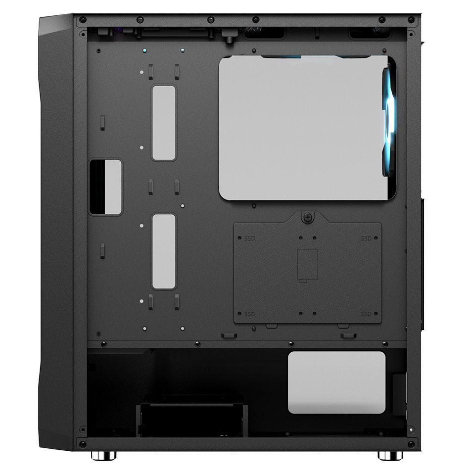Frisby FC-9485G 600W 80+ Bronze 4x120mm RGB Fan Temperli Cam Mesh USB 3.0 ATX Mid-Tower Gaming Kasa