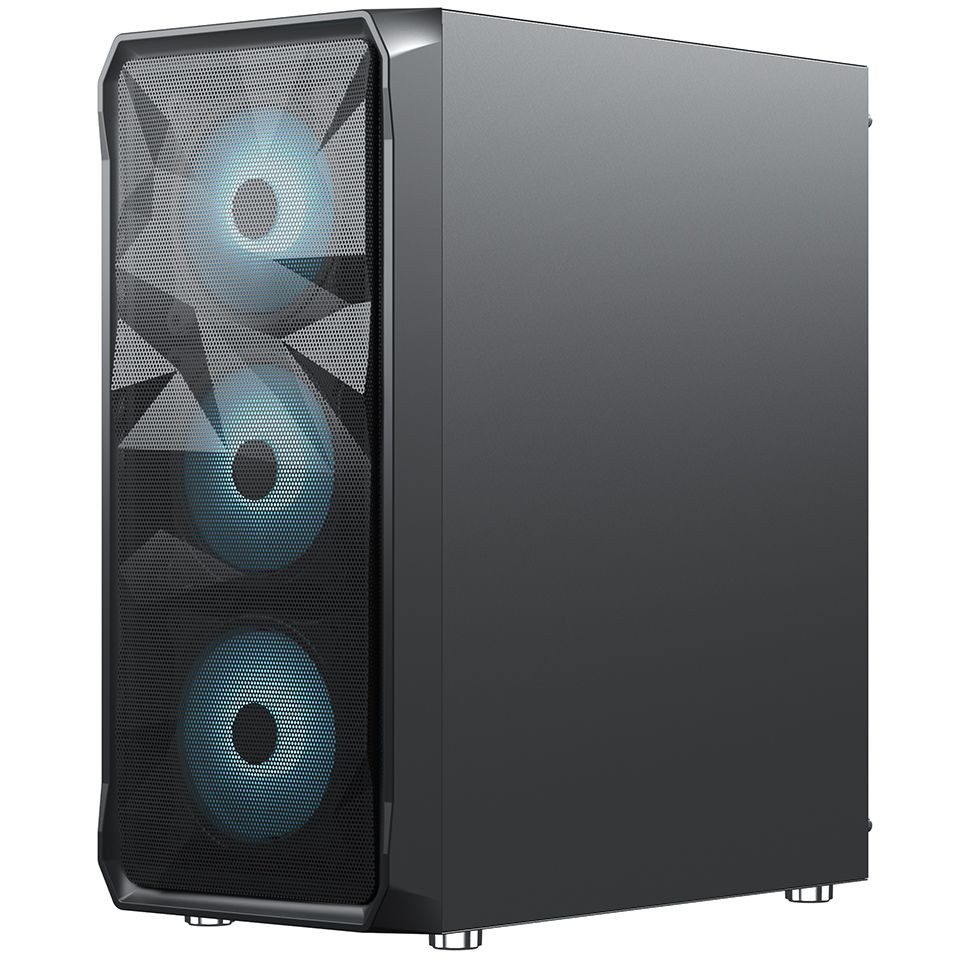 Frisby FC-9485G 600W 80+ Bronze 4x120mm RGB Fan Temperli Cam Mesh USB 3.0 ATX Mid-Tower Gaming Kasa