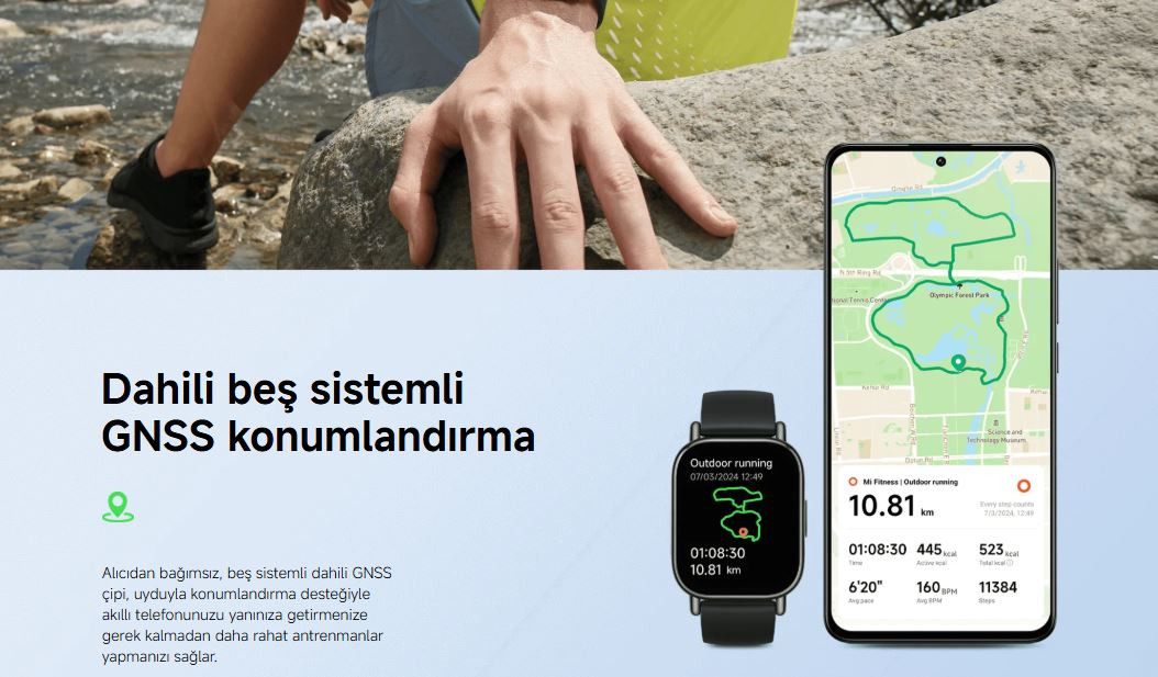 Xiaomi Redmi Watch 5 Lite Siyah Akıllı Saat
