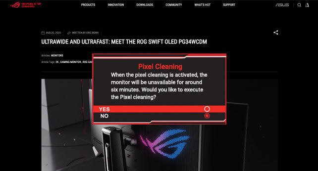 ASUS ROG Strix XG32UCDS 31.5″ 165Hz 0.03Ms OLED 4K UHD Adaptive-Sync QD-OLED Gaming Monitör
