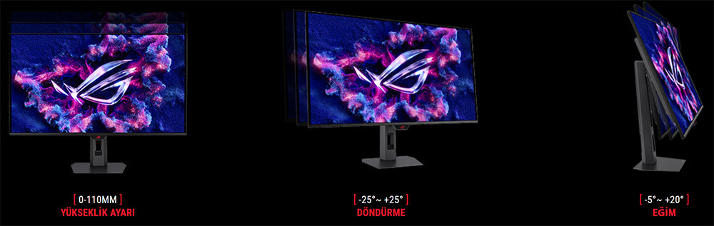 ASUS ROG Strix XG32UCDS 31.5″ 165Hz 0.03Ms OLED 4K UHD Adaptive-Sync QD-OLED Gaming Monitör