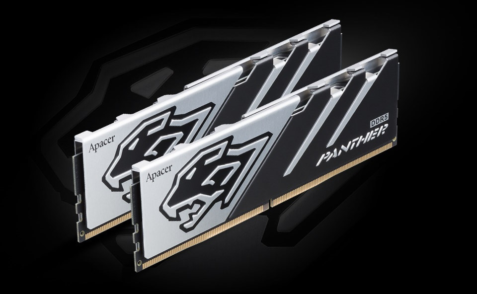 Apacer Panther 16GB 1x16GB 6400MHz CL36 DDR5 Gaming Ram (AH5U16G64C6527BAA-1)