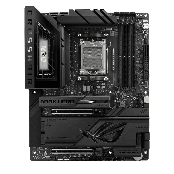 ASUS ROG CROSSHAIR X870E DARK HERO AM5 DDR5 8000+(OC) MHz Gaming Anakart
