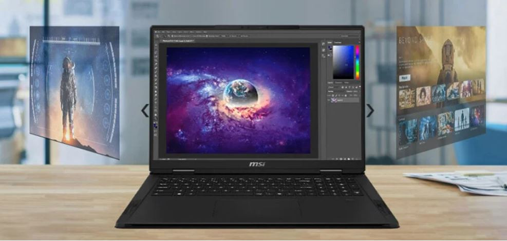 MSI CREATORPRO X18 HX A14VMG-484TR I9-14900HX 128GB DDR5 RTX5000 ADA GDDR6 16GB 4TB SSD 18″ UHD+ MINILED W11Pro Gaming Notebook