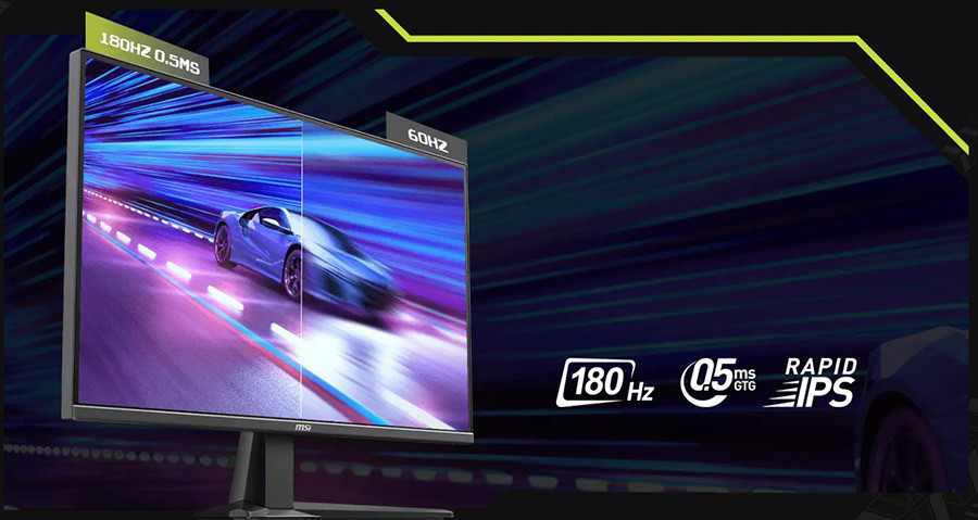 MSI MAG 275QF 27″ 180Hz 0.5Ms Adaptive Sync Gaming Monitör
