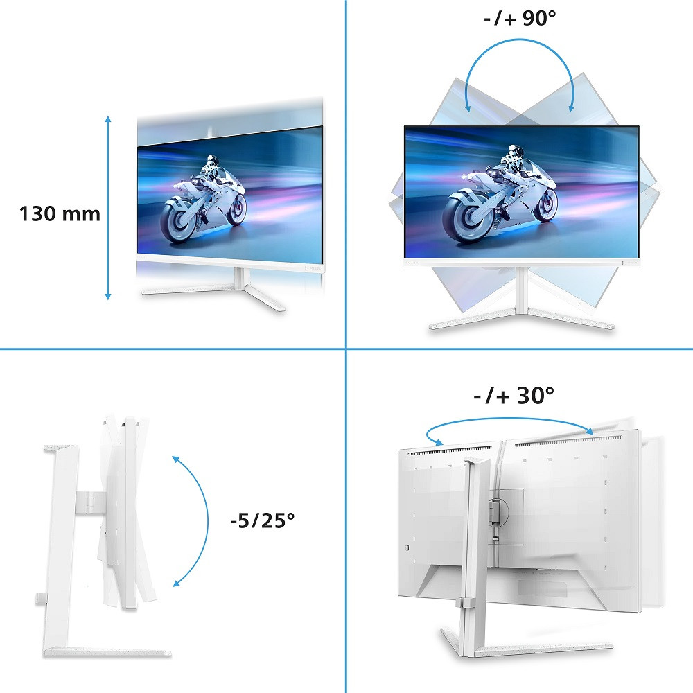 Philips Evnia 27M2N5901A/00 27″ 1ms Full HD 320Hz - 4K 160Hz Pivot IPS Gaming Monitör