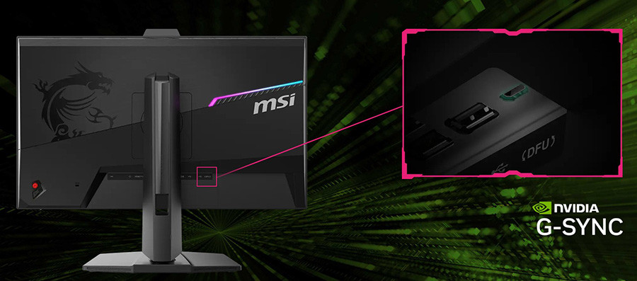MSI MPG 272QRF X36 27″ 360Hz 0.5ms 2K G-SYNC Pulsar Pivot WQHD Rapid IPS Gaming(Oyuncu) Monitör