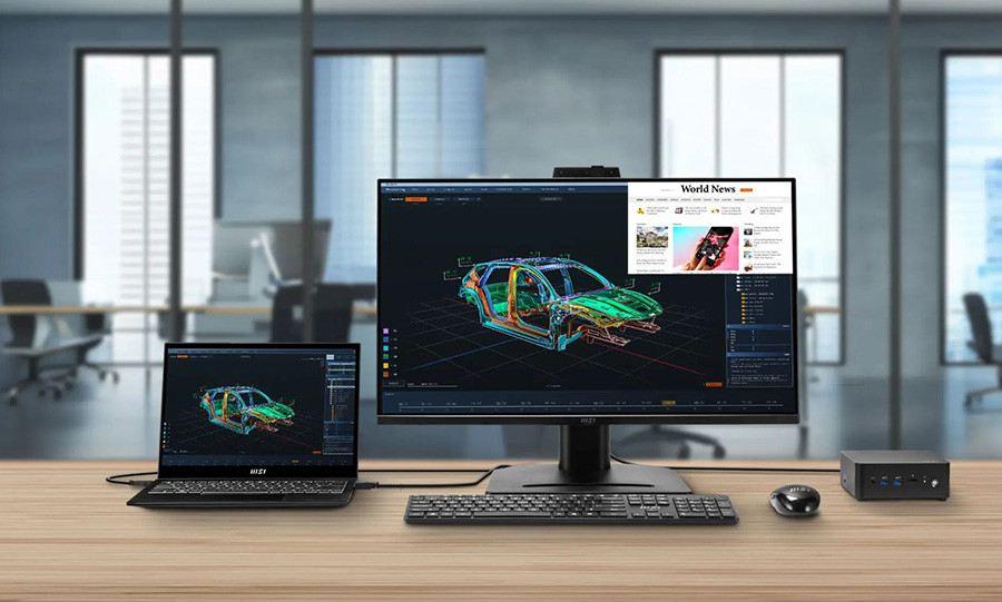 MSI PRO MP275QPDG 27″ 100Hz 1ms Adaptive-Sync Pivot WQHD IPS Monitör
