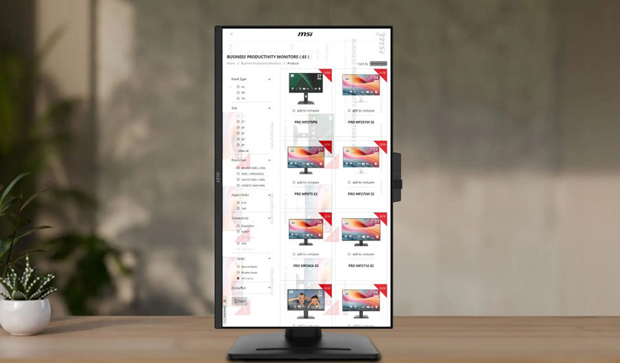 MSI PRO MP275QPDG 27″ 100Hz 1ms Adaptive-Sync Pivot WQHD IPS Monitör