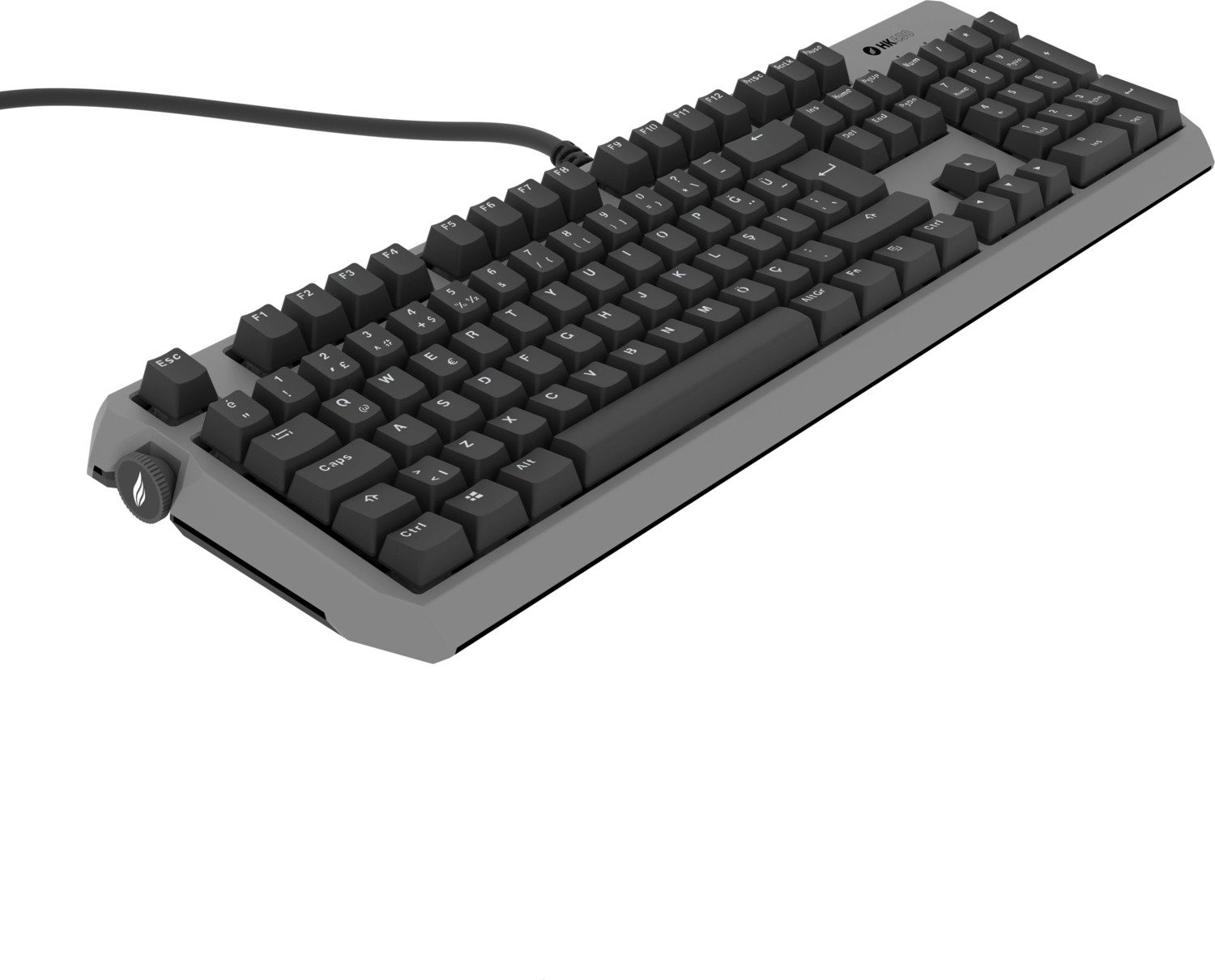 Hawk Gaming HK430 Mekanik Mavi Switch RGB Kablolu Metal Kasa Full Gaming Oyuncu Klavye