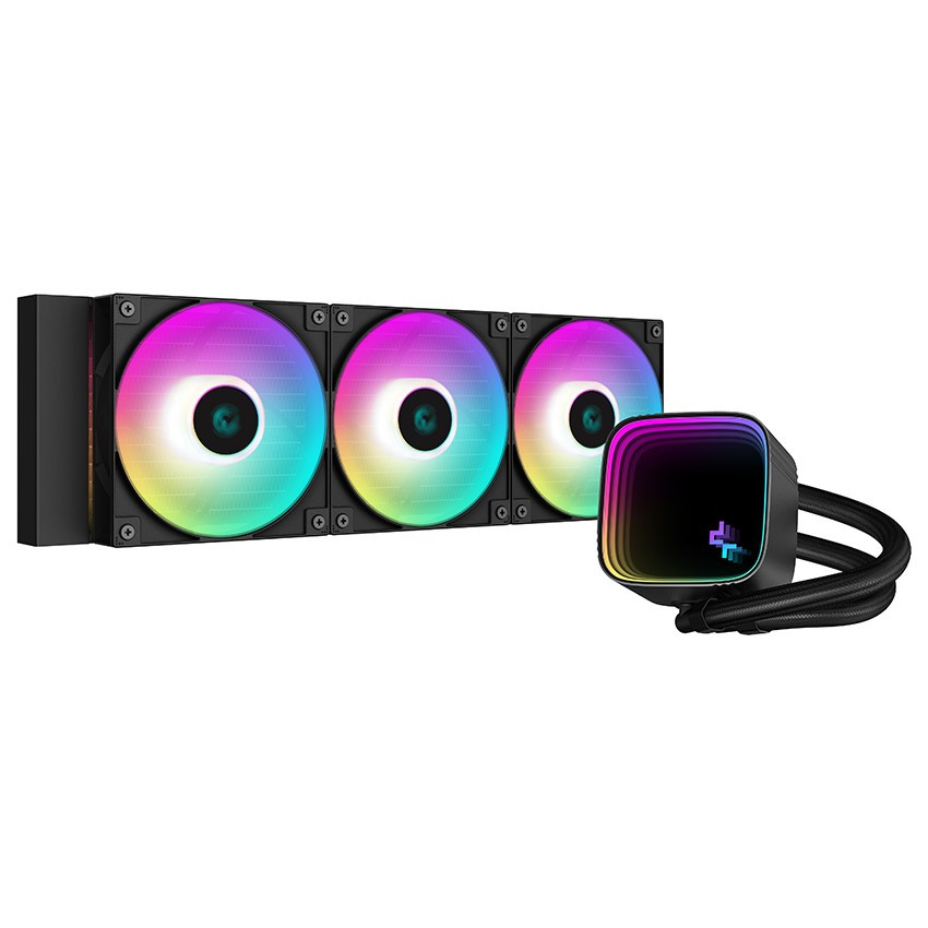 DeepCool LS720-SE ARGB 360mm Siyah İşlemci Sıvı Soğutucu