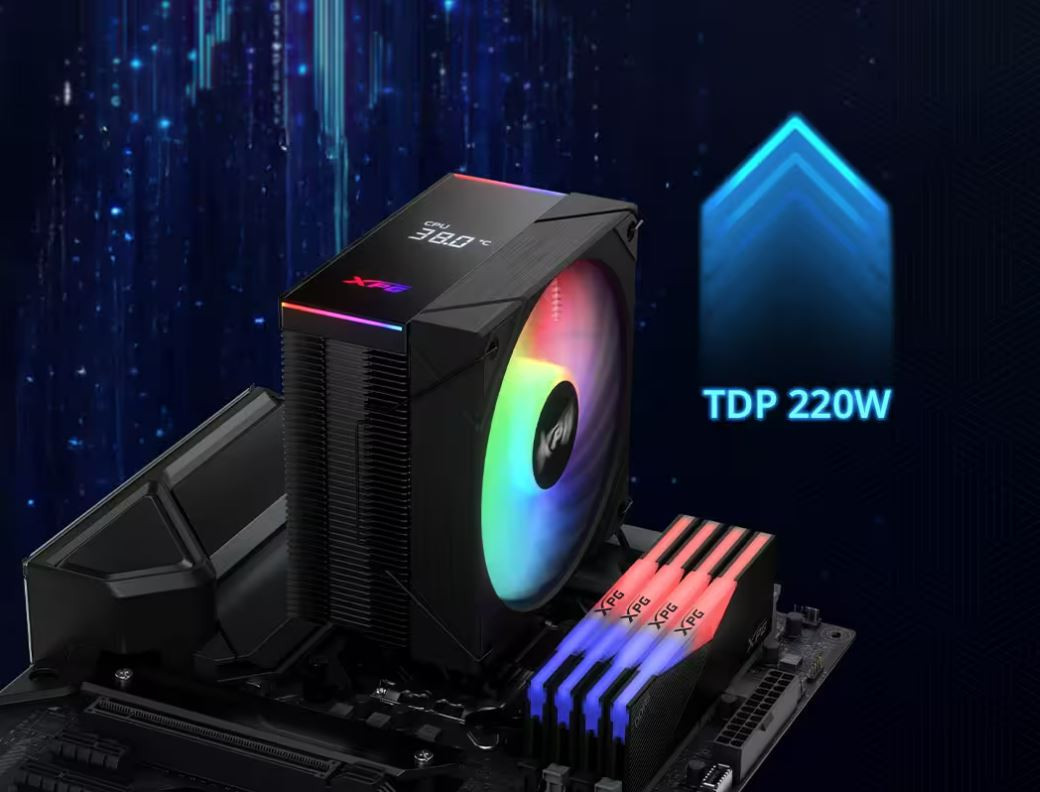 XPG Maestro Plus 120MM ARGB AM5/LGA1851/1700 Uyumlu CPU Hava Soğutucusu