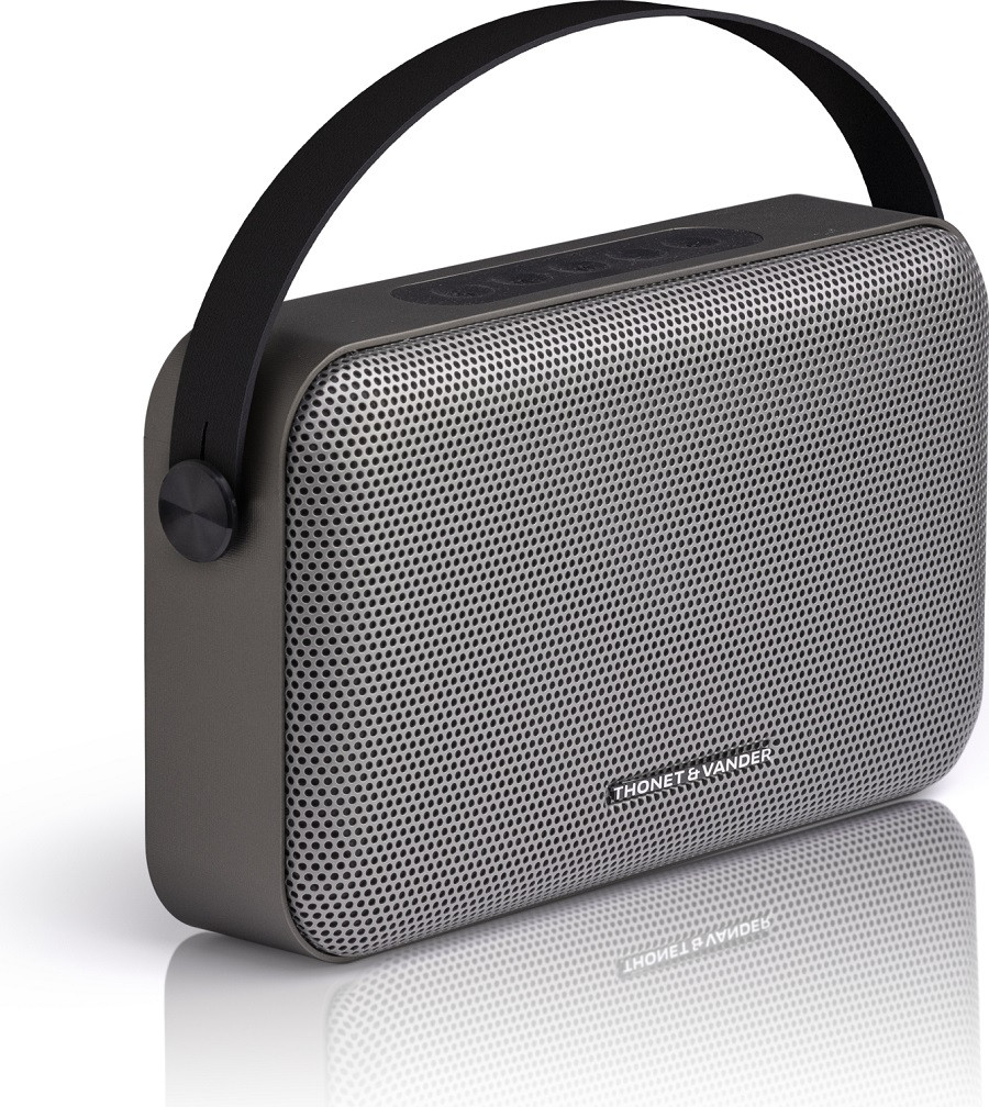 Thonet & Vander Ziegel 30W TWS Taşınabilir Bluetooth Hoparlör Gri
