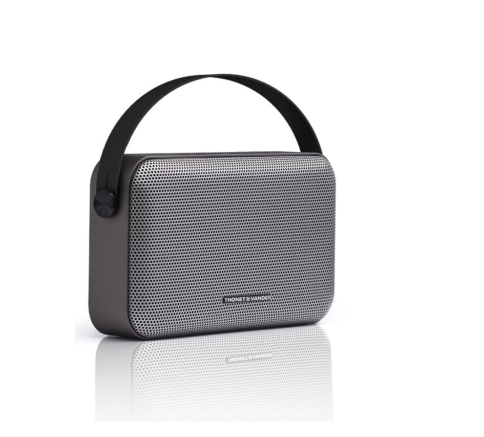 Thonet & Vander Ziegel 30W TWS Taşınabilir Bluetooth Hoparlör Gri