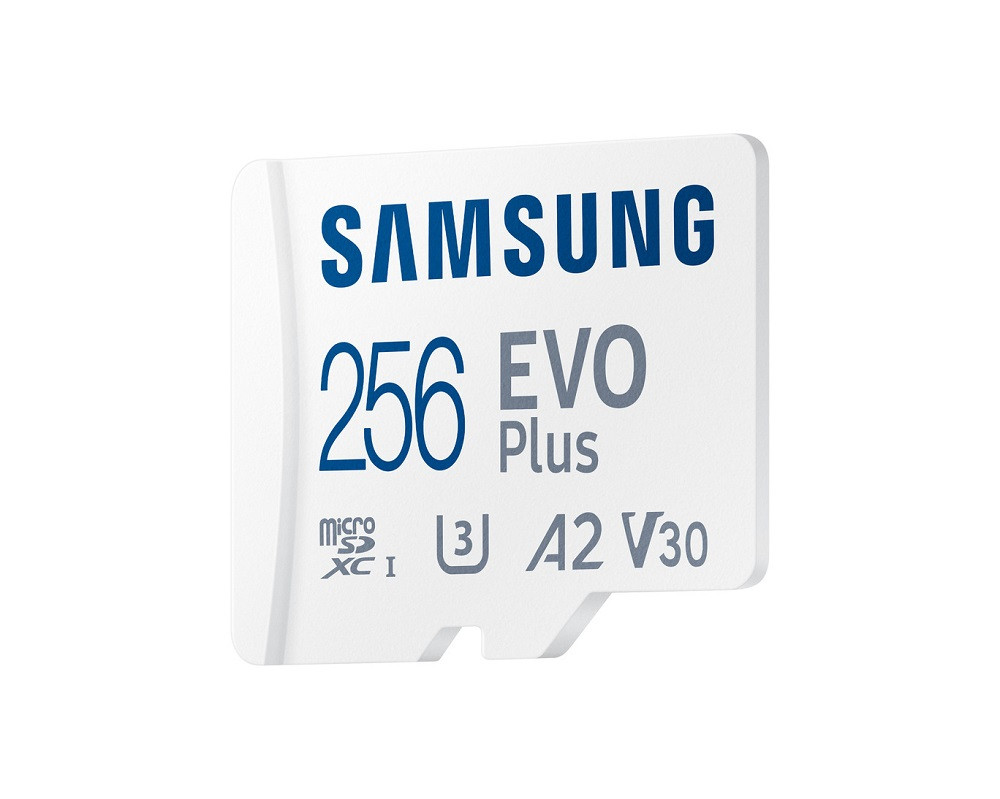 Samsung Evo Plus 256GB Adaptörlü Micro SDXC Hafıza Kartı