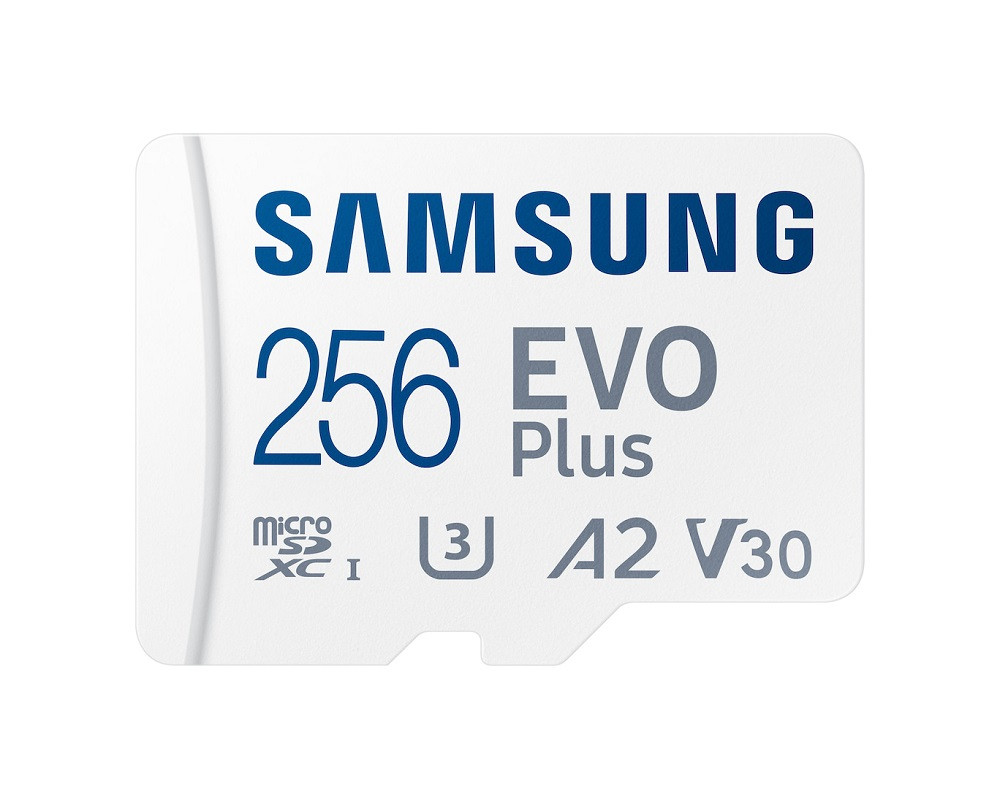Samsung Evo Plus 256GB Adaptörlü Micro SDXC Hafıza Kartı