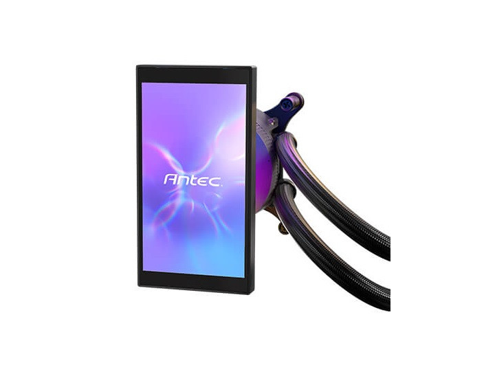 Antec Vortex View 360 ARGB AIO 5″ LCD Ekran Siyah İşlemci Sıvı Soğutucusu