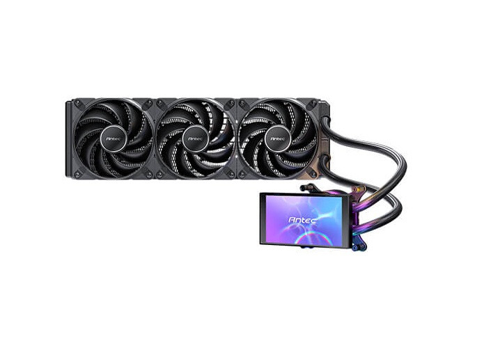 Antec Vortex View 360 ARGB AIO 5″ LCD Ekran Siyah İşlemci Sıvı Soğutucusu