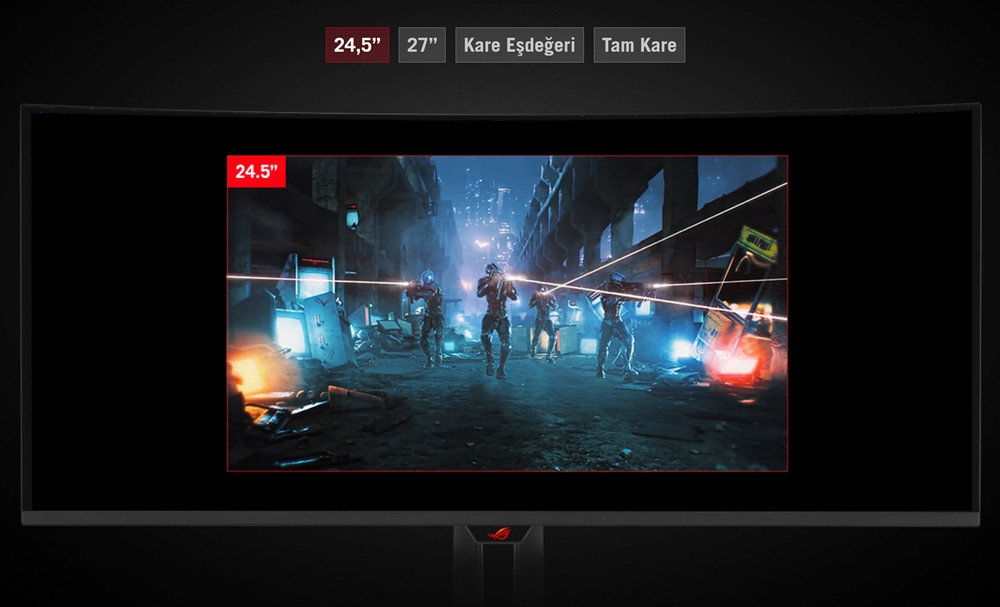 ASUS ROG Swift OLED PG34WCDN 34 inç 360Hz 0.03ms UWQHD Adaptive Sync QD-OLED Kavisli Gaming Monitör