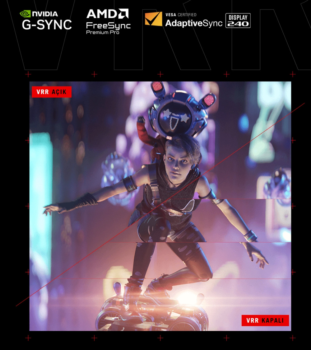 ASUS ROG Swift OLED PG32UCDM3 31.5 inç 240Hz 0.03ms 4K UHD Adaptive Sync QD-OLED Gaming Monitör