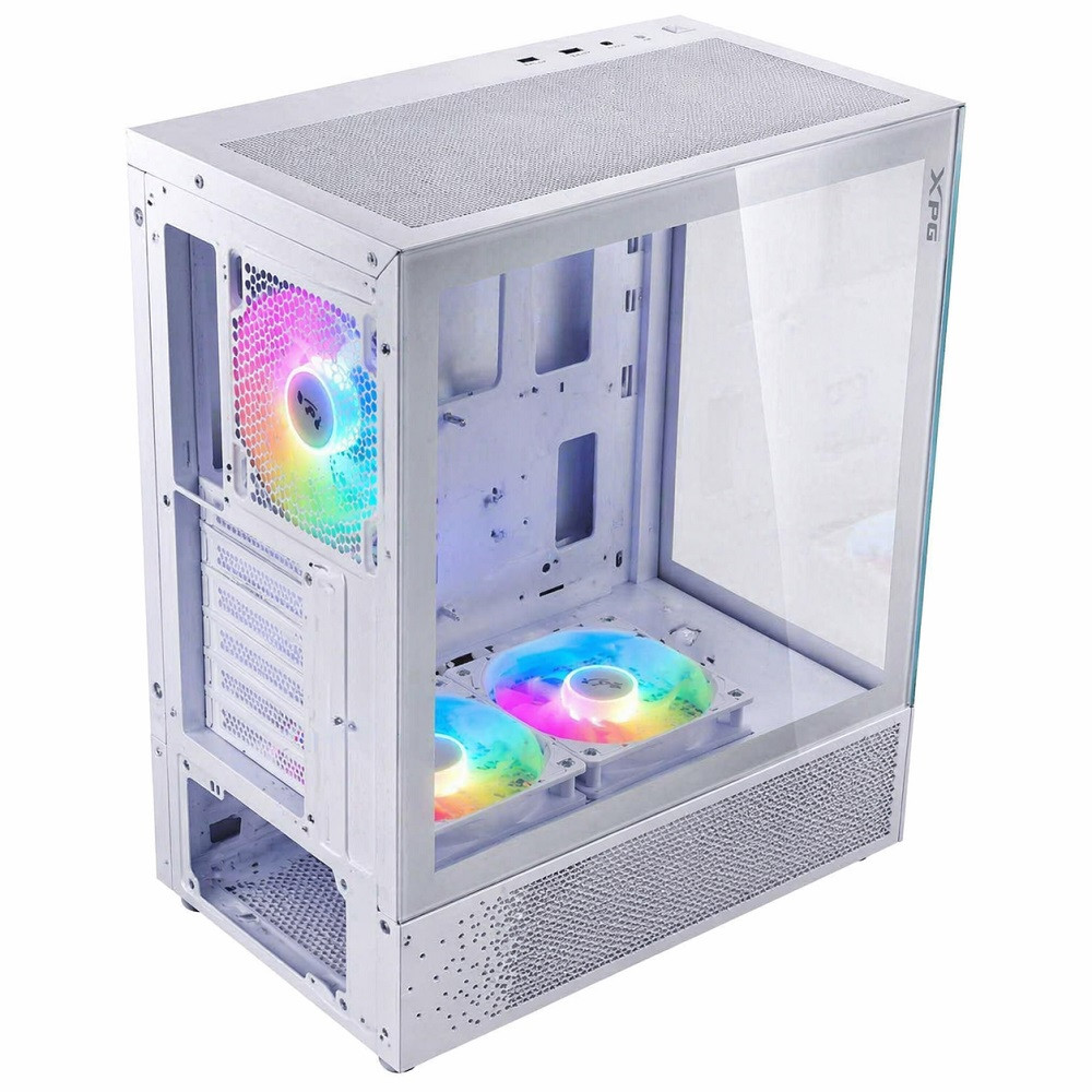 XPG InvaderX Mini ARGB USB 3.2 Beyaz ATX Mid-Tower Gaming Kasa