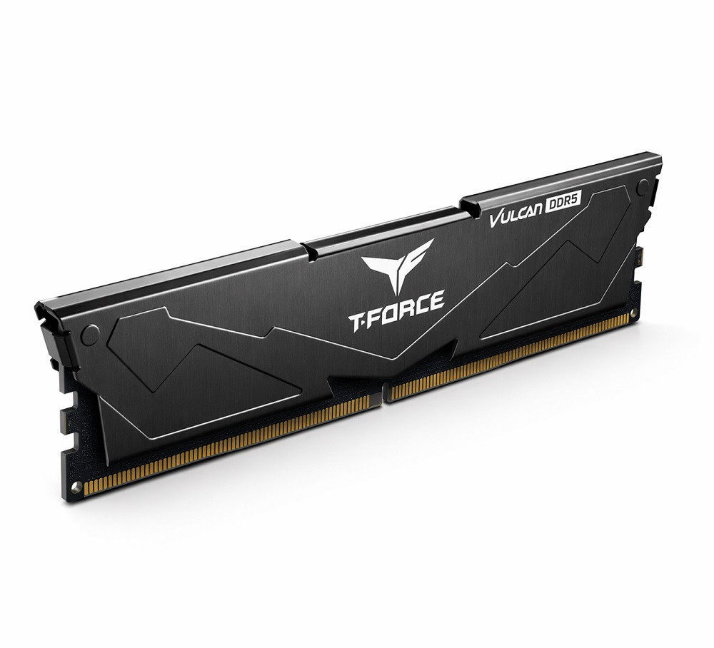Team T-Force Vulcan Black 16GB (1x16GB) 6000Mhz DDR5 CL38 Siyah Gaming Ram