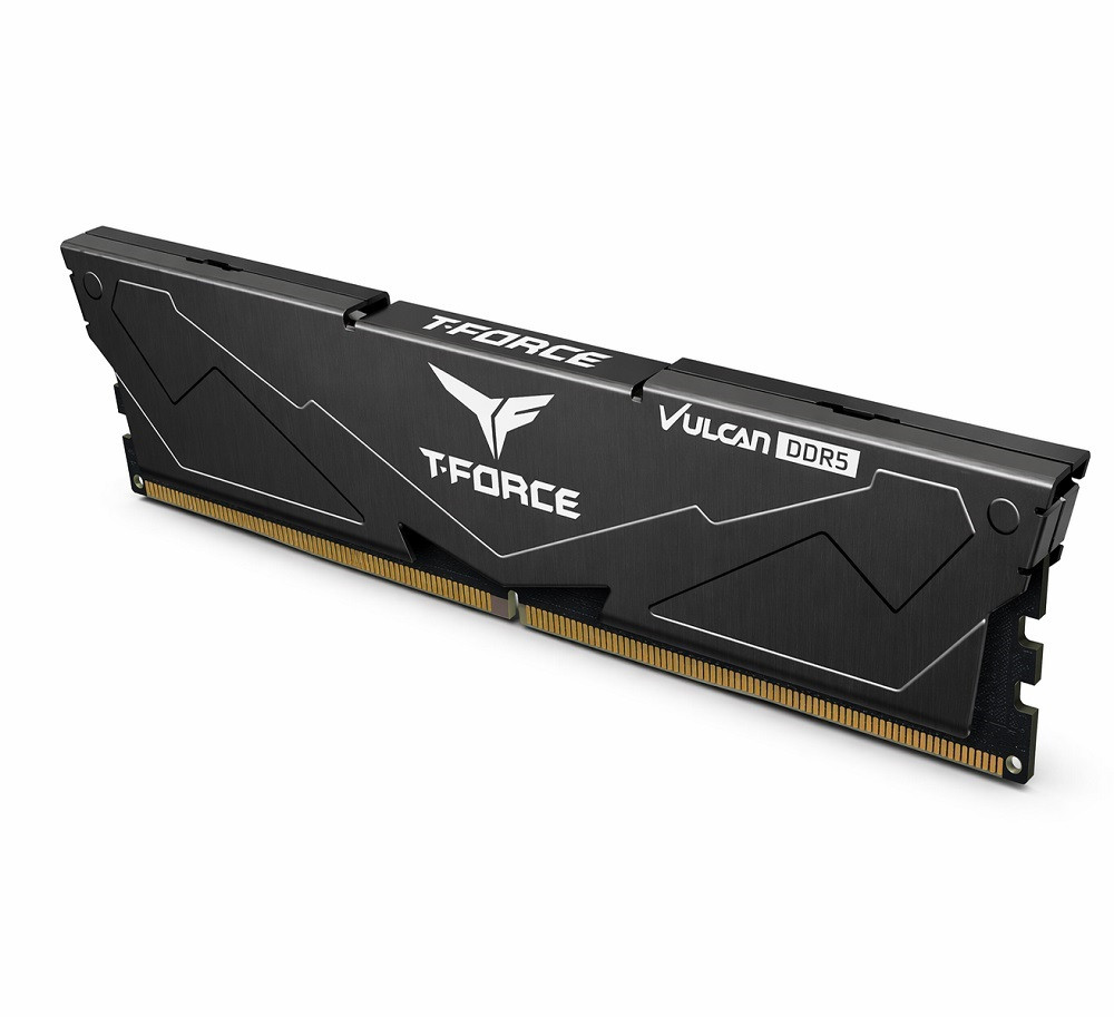 Team T-Force Vulcan Black 16GB (1x16GB) 6000Mhz DDR5 CL38 Siyah Gaming Ram