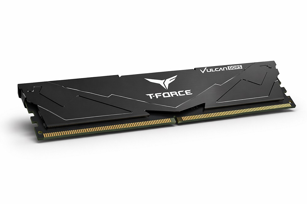Team T-Force Vulcan Black 16GB (1x16GB) 6000Mhz DDR5 CL38 Siyah Gaming Ram