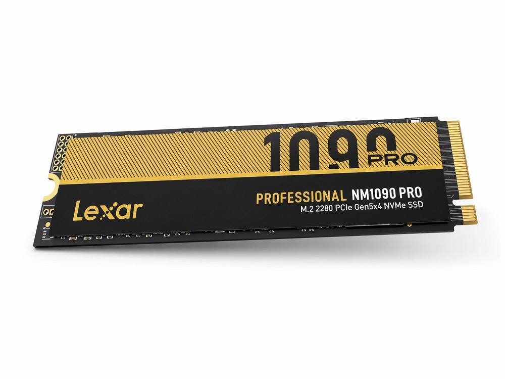 Lexar NM1090 Pro 1TB Gen5x4 14000/10000/sn NVMe PCIe M.2 SSD (LNM109P001T-RNNNG)