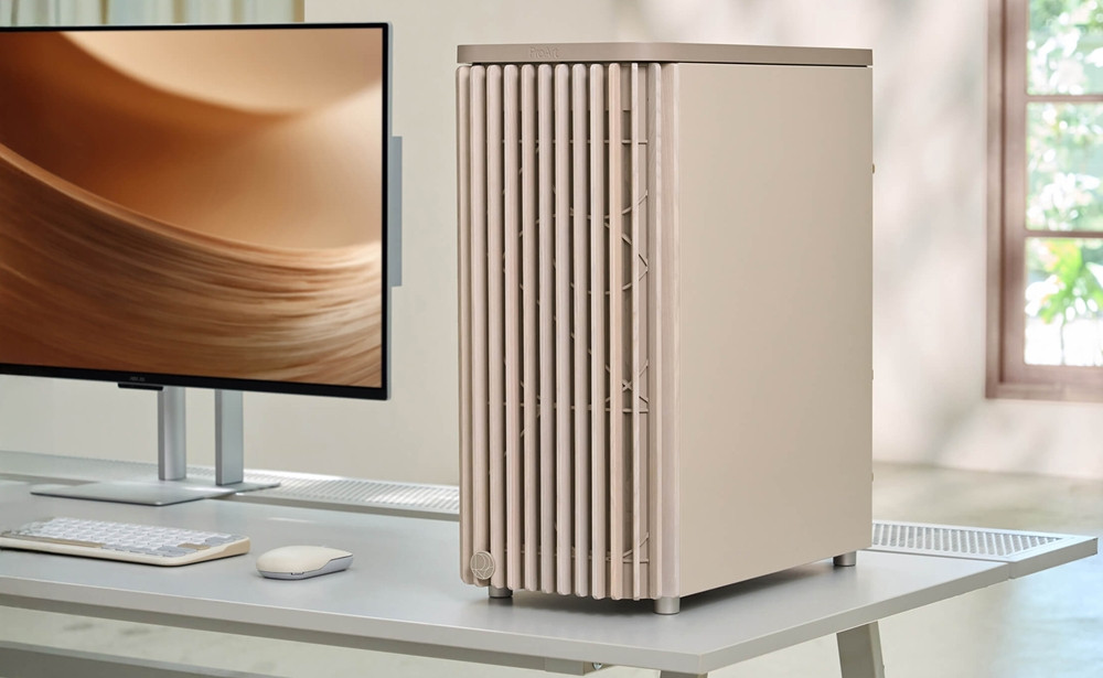 ASUS ProArt PA401 Wood Metal Edition Mesh Panel USB 3.2  ATX Mid-Tower Gaming (Oyuncu) Kasa Bej