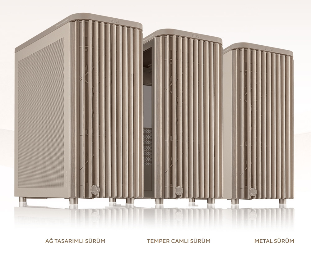 ASUS ProArt PA401 Wood Metal Edition Mesh Panel USB 3.2  ATX Mid-Tower Gaming (Oyuncu) Kasa Bej