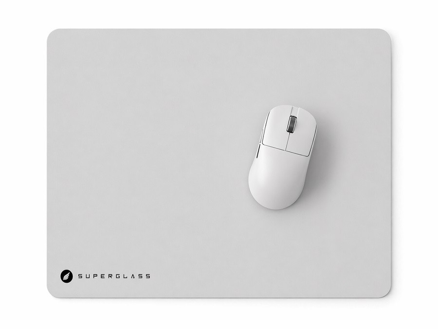 Hawk Gaming HM20 Superglass Cam Mousepad Beyaz