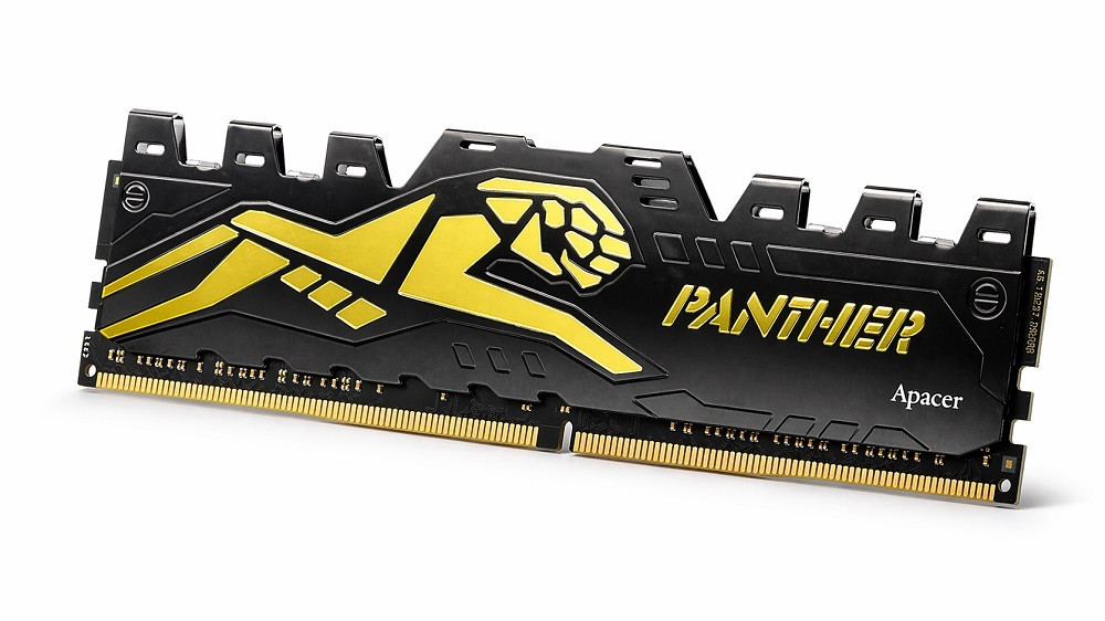 Apacer Panther Black-Gold 16GB (1x16GB) DDR4 3200MHz CL16 Gaming Ram