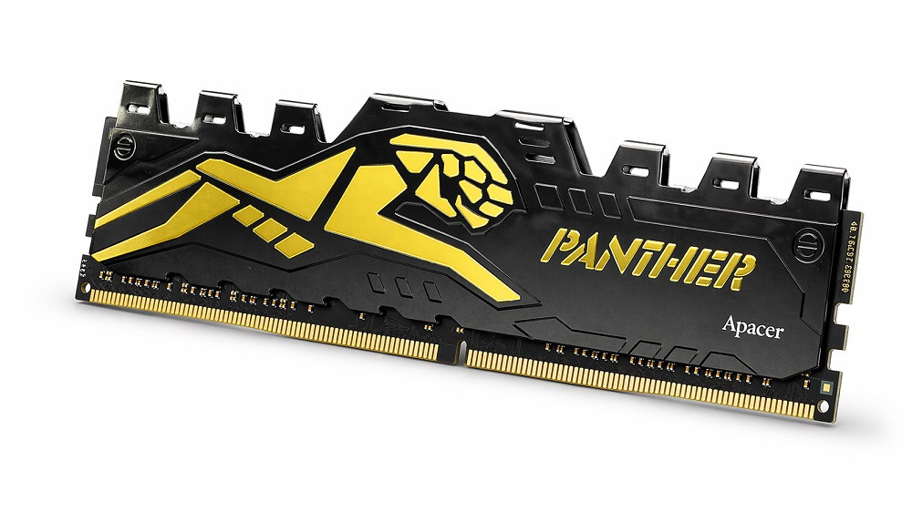 Apacer Panther Black-Gold 16GB (1x16GB) DDR4 3200MHz CL16 Gaming Ram