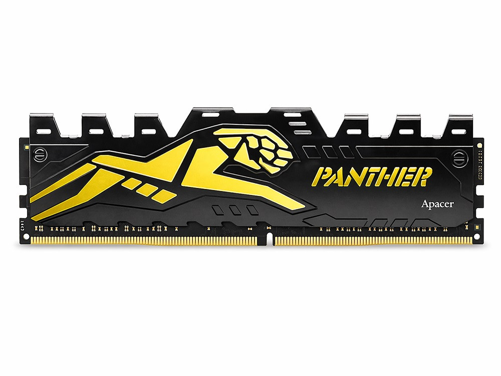 Apacer Panther Black-Gold 16GB (1x16GB) DDR4 3200MHz CL16 Gaming Ram