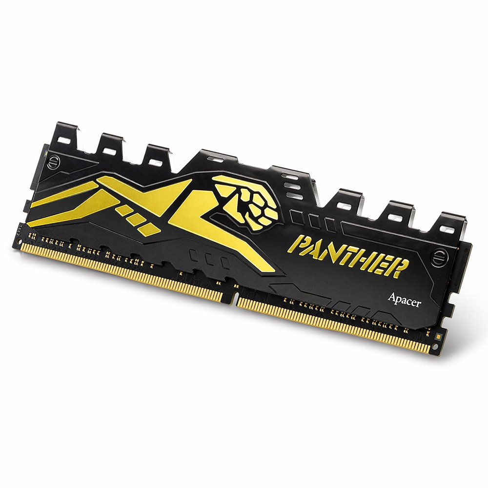 Apacer Panther Black-Gold 16GB (1x16GB) DDR4 3200MHz CL16 Gaming Ram