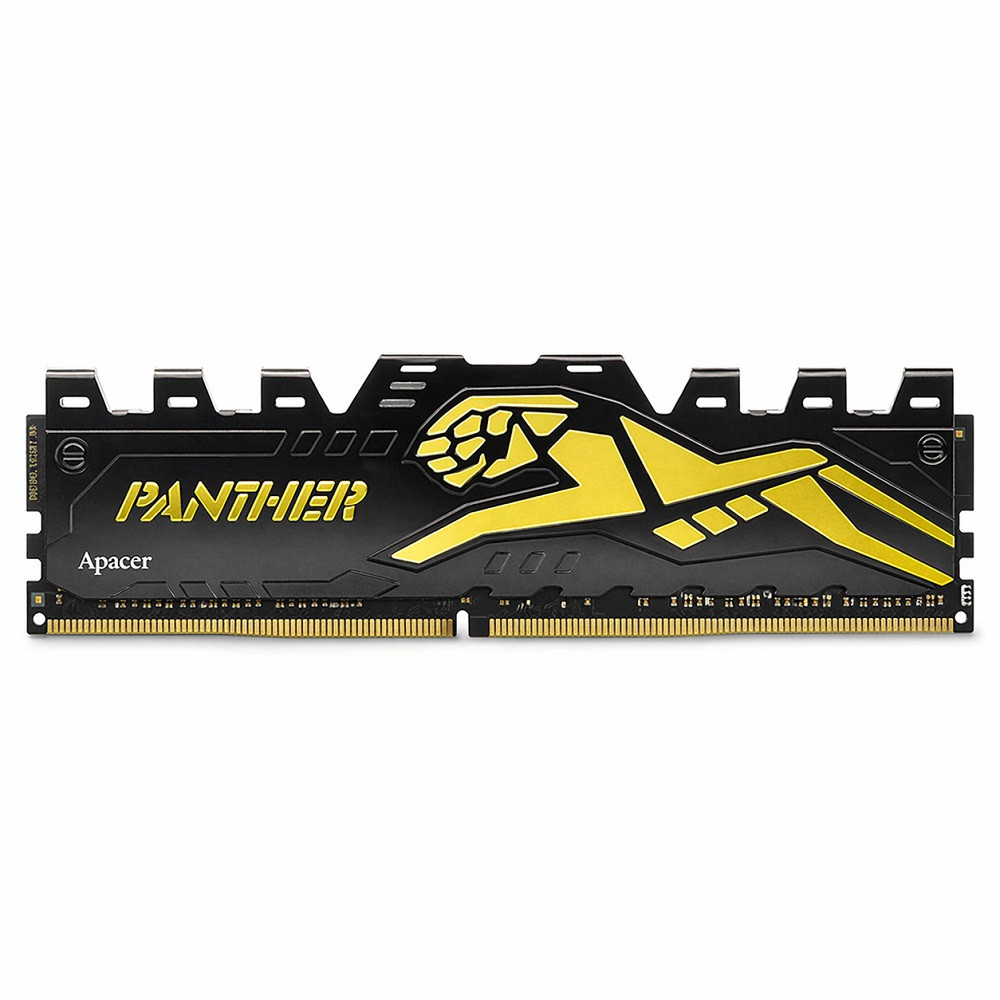 Apacer Panther Black-Gold 16GB (1x16GB) DDR4 3200MHz CL16 Gaming Ram