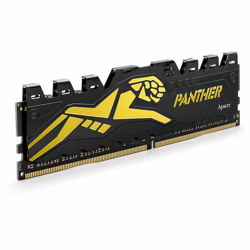 Apacer Panther Black-Gold 16GB (1x16GB) DDR4 3200MHz CL16 Gaming Ram