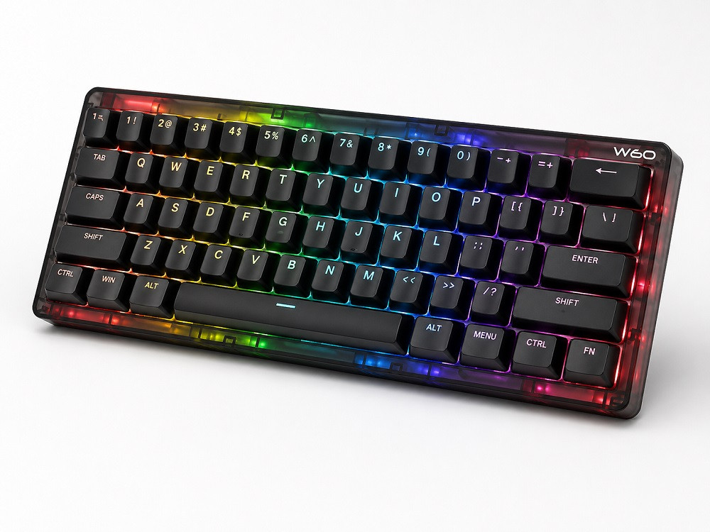 Wraith W60 Klavye Siyah (Manyetik Switch / HE) 