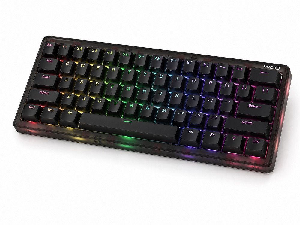 Wraith W60 Klavye Siyah (Manyetik Switch / HE) 