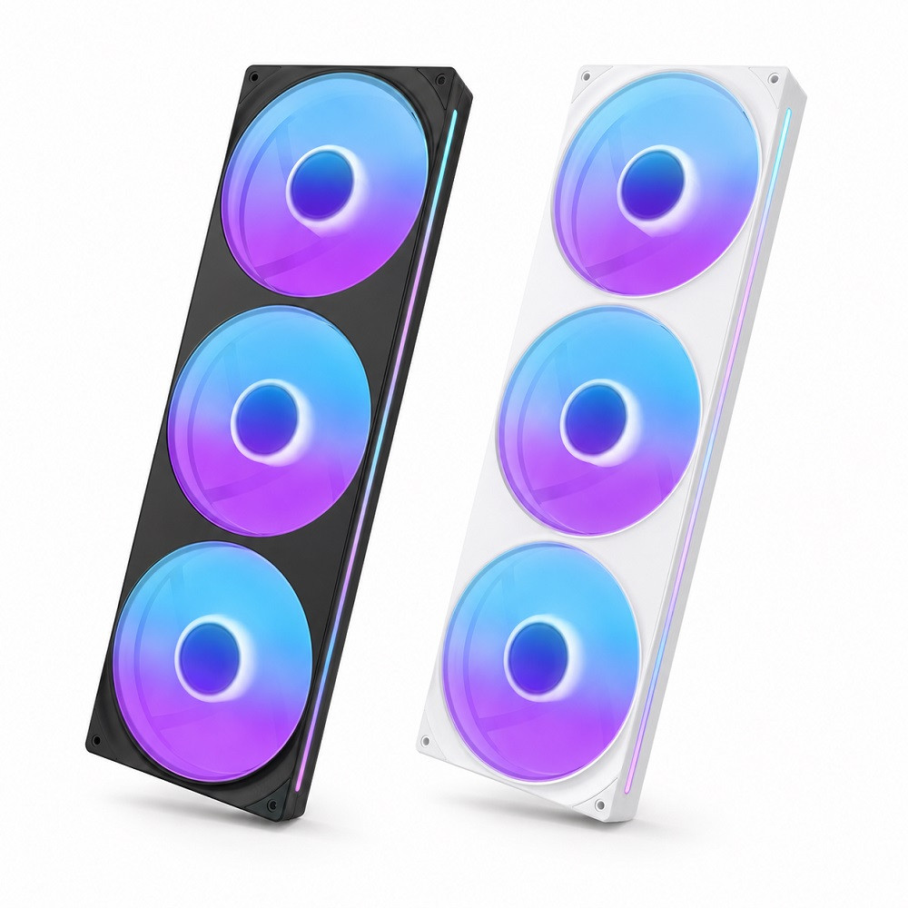 NZXT RGB F420RGB RF-U42HF-B1 420MM Siyah Kasa Fanı