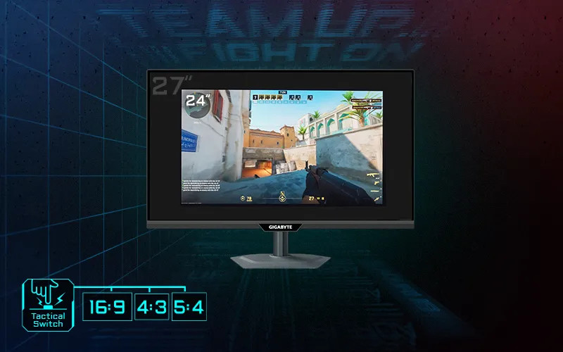 GIGABYTE MO27Q28GR 27″ 280Hz 0.03ms G-Sync 2K QHD HDR500 WOLED Gaming (Oyuncu) Monitör