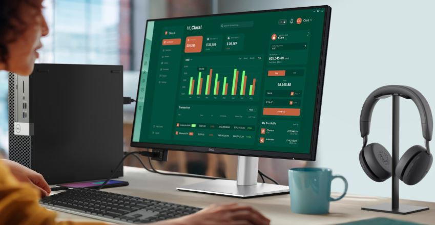 Dell Pro Plus P2425D 23.8″ 100Hz 5Ms HDMI DP WQHD IPS Monitör