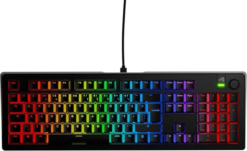 Glorious GMMK 3 %100 Mekanik Kablolu Oyuncu Klavyesi TR (GLO-G3-100PBFOXTR)