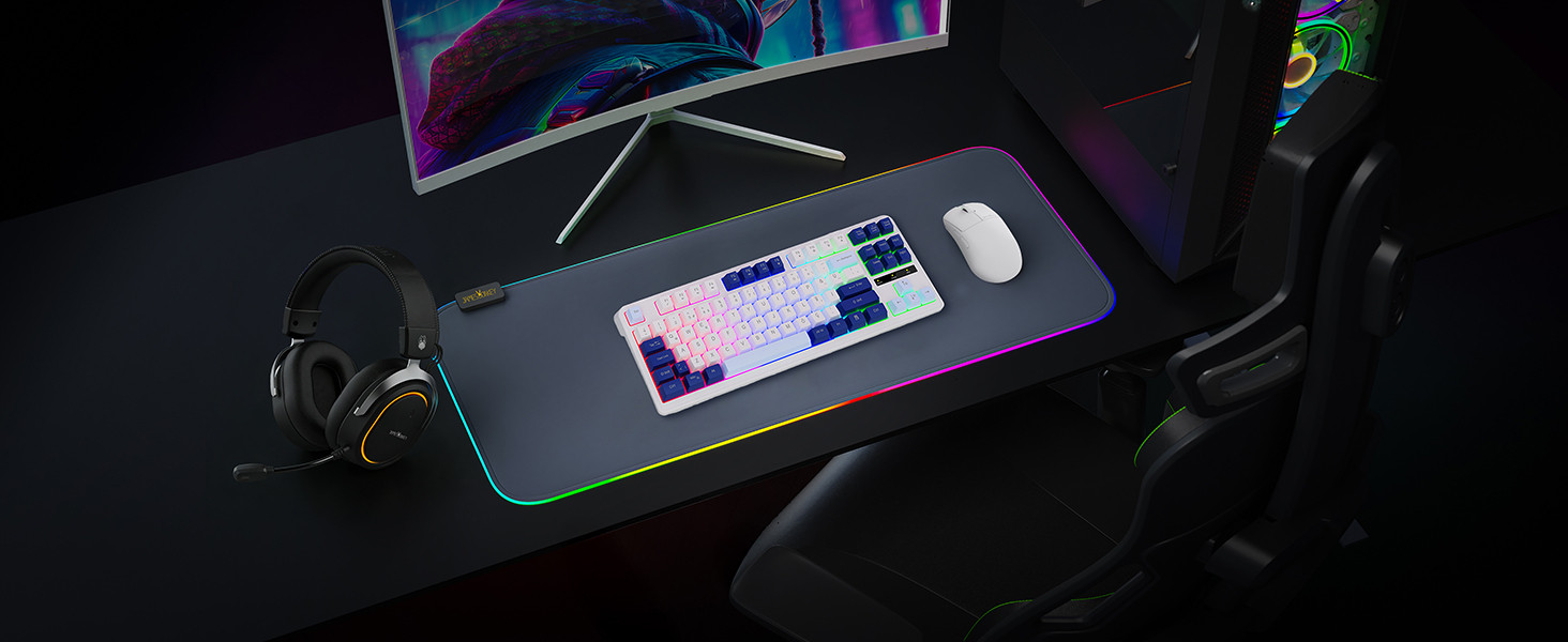 James Donkey JDM11 PAW3311 12.000DPI Triple Mode (Kablolu/Bluetooth/2.4G) Beyaz Gaming Mouse