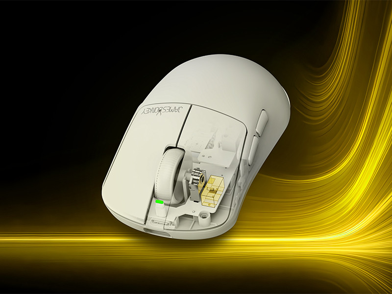 James Donkey JDM11 PAW3311 12.000DPI Triple Mode (Kablolu/Bluetooth/2.4G) Beyaz Gaming Mouse
