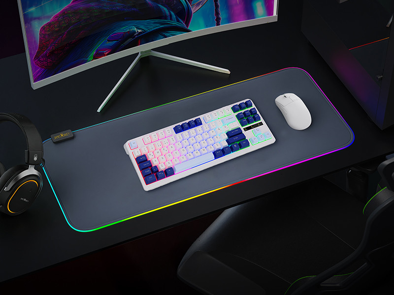 James Donkey JDM11 PAW3311 12.000DPI Triple Mode (Kablolu/Bluetooth/2.4G) Beyaz Gaming Mouse