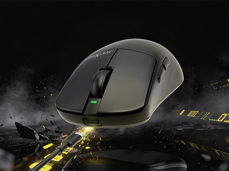James Donkey JDM11 PAW3311 12.000DPI Triple Mode (Kablolu/Bluetooth/2.4G) Siyah Gaming Mouse